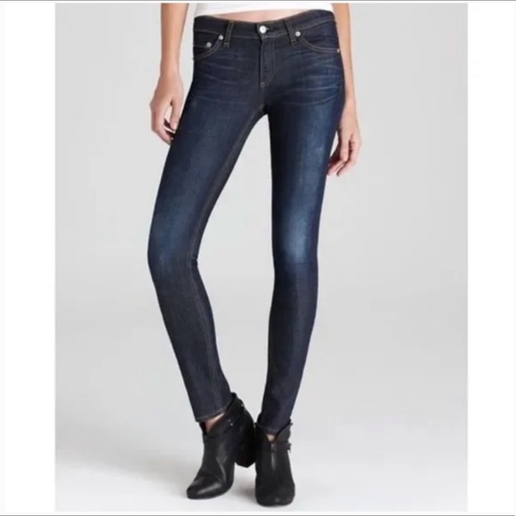 Rag & Bone sz 25 Kensington skinny Jean - Picture 2 of 5